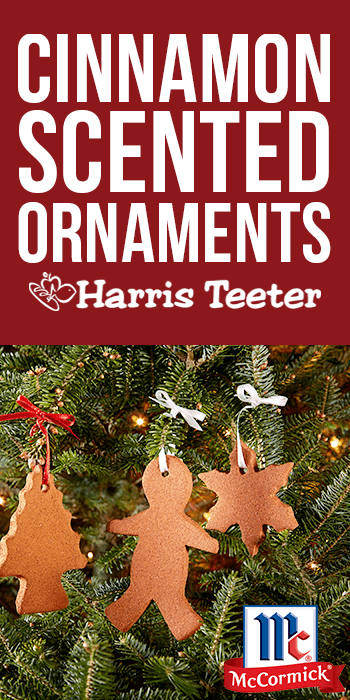DIY Cinnamon Scented Ornaments